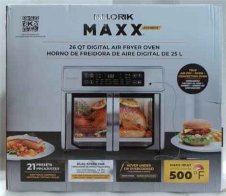 NEW OPEN BOX Kalorik MAXX AFO52233SS 26qt Digital Air Fryer Oven $324 