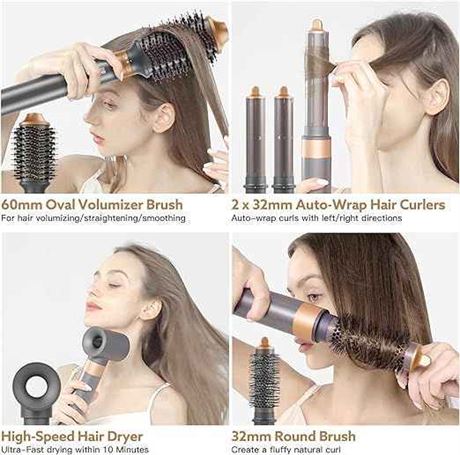 Webeauty 5 in 1 One Step Professional Hot Hair Dryer Brush  Set $264 