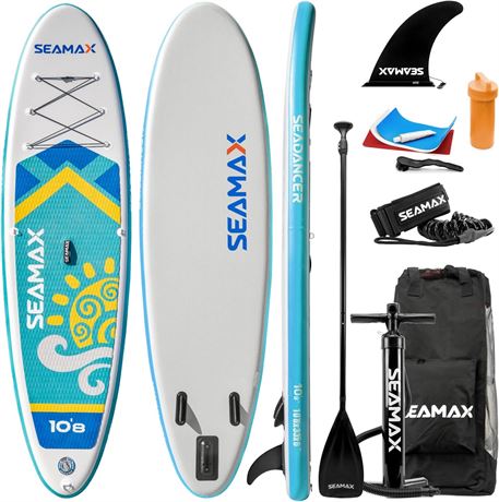 Seamax SeaDancer 108 Inflatable Stand Up Paddleboarding 10.8ft $349.00 