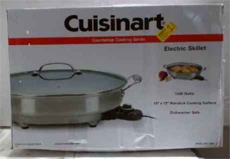 NEW Cuisinart CSK150P1 5.5 Quart Electric Skillet - Stainless Steel $197.33 