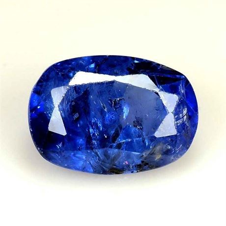 2.65 ct Oval Cut Natural Kashmir Blue Sapphire Gemstone Appraisal $6500 