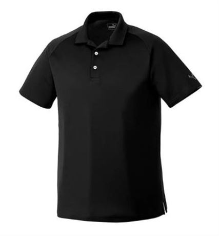 NEW Puma Men's Essential 2.0 Performance Fit Golf Polo Shirt Black sz 5XL 