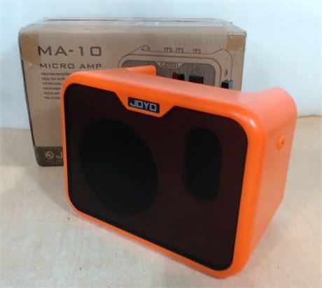 NEW Joyo MA-10A 10W Small & Portable Acoustic Guitar Amplifier, Orange $73 
