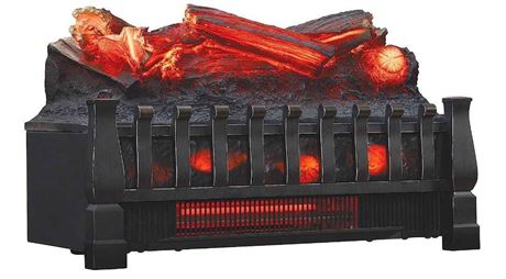 Duraflame DFI030ARU Infrared Quartz Heater with Ember Bed & Logs $260 