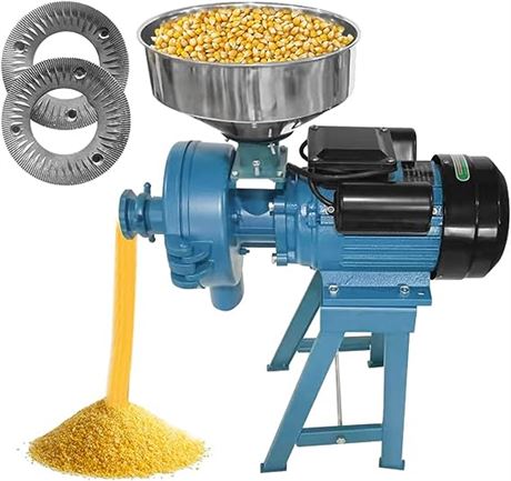 Unbranded Electric Grain Mills, Wet & Dry Cereals Grinder Machine $400 - READ 