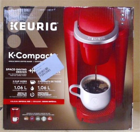 NEW Keurig K35 Classic Brewing System, Red $146.11 