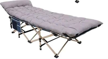 Nice C Portable Folding Camping Cot with Removable Mattress $269 READ 