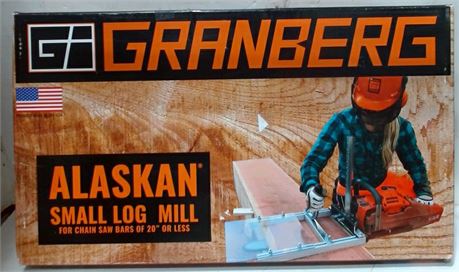 NEW OPEN BOX Granberg G777 Chain Saw Mill for Bars up to 20" $249.99 - READ 